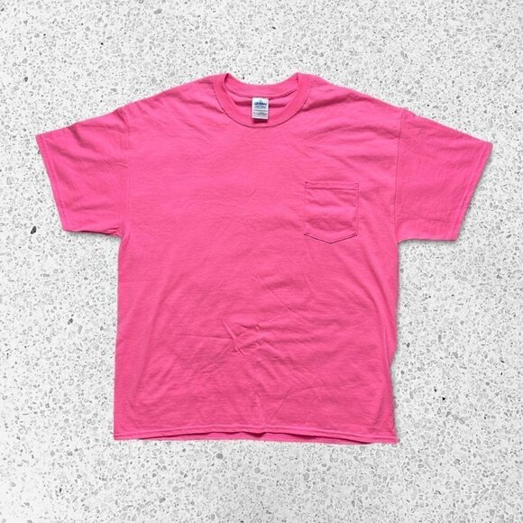 Gildan Other - Y2k blank pocket t shirt